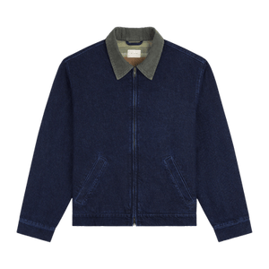 Aimé Leon Dore Denim Zip Jacket 'Dark Wash'