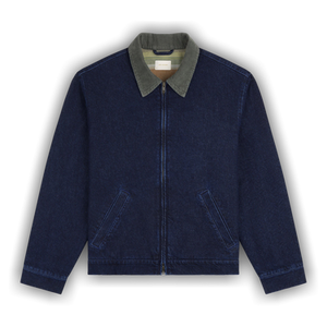 Aimé Leon Dore Denim Zip Jacket 'Dark Wash'