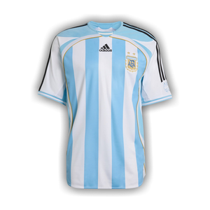 Adidas Argentina Home Jersey 2006 'White/Clear Blue'