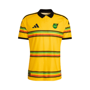 Adidas Jamaica 26 x Bob Marley Home Authentic Jersey 'Bold Gold'