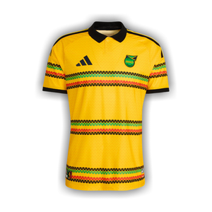 Adidas Jamaica 26 x Bob Marley Home Authentic Jersey 'Bold Gold'