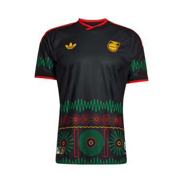 Adidas Jamaica 26 x Bob Marley Away Authentic Jersey 'Black'