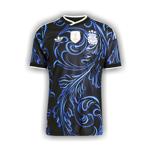 Adidas Argentina 26 Away Authentic Jersey 'Black/Lucid Blue/Blue Burst'