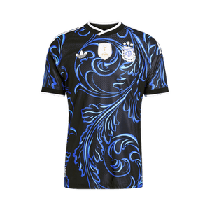 Adidas Argentina 26 Away Authentic Jersey 'Black/Lucid Blue/Blue Burst'