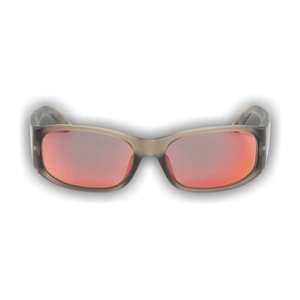 Stussy Mikey Sunglasses 'Frost Smoke/Polarized Red Lens'