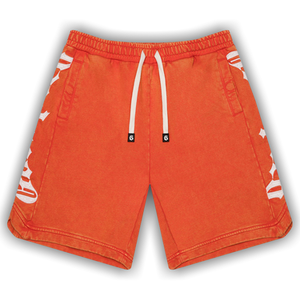Godspeed Courtside Shorts 'Orange Wash'