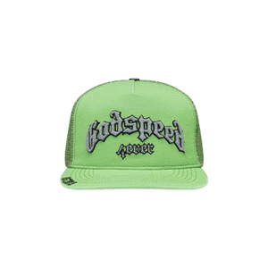 Godspeed Forever Trucker Hat 'Lime Washed'