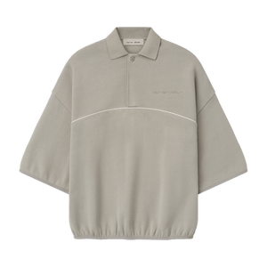 Fear of God Essentials Active Trace Quarter Sleeve Modern Polo 'Seal'