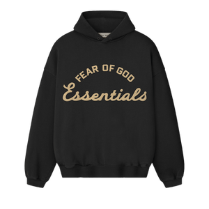 Fear of God Essentials 90's Hoodie 'Faded Black'