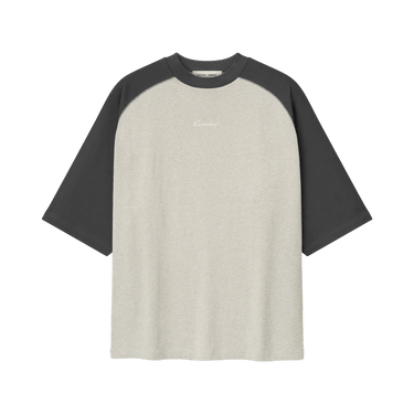 Fear of God Essentials Signature Tee 'Heather Stone/Iron Grey'