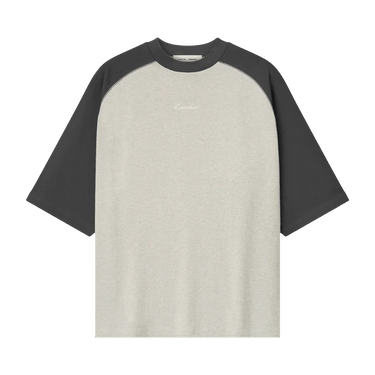 Fear of God Essentials Signature Tee 'Oatmeal/Concrete Heather'