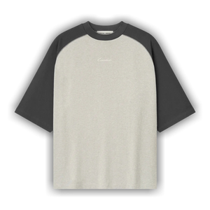Fear of God Essentials Signature Tee 'Oatmeal/Concrete Heather'