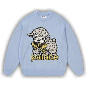 Palace Lamb Knit 'Skyline Blue'