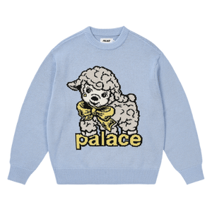 Palace Lamb Knit 'Skyline Blue'