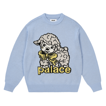 Palace Lamb Knit 'Skyline Blue'