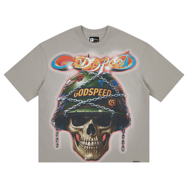 Godspeed Badges Of Honor T-Shirt 'Wolf Grey'