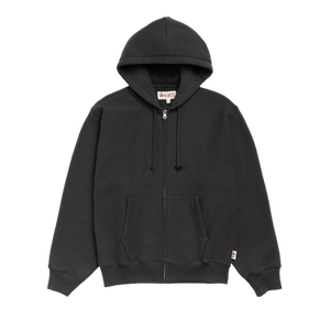 Stussy Fleece Zip Hoodie 'Black'