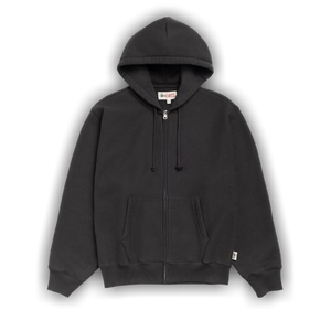 Stussy Fleece Zip Hoodie 'Black'