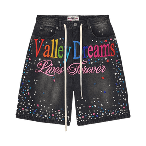 Vale Forever Ice Cream Jorts 'Black'