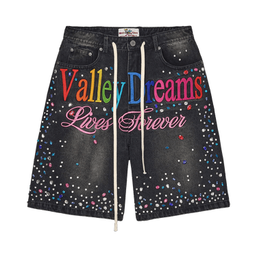 Vale Forever Ice Cream Jorts 'Black'