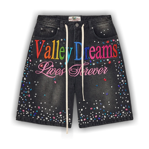 Vale Forever Ice Cream Jorts 'Black'