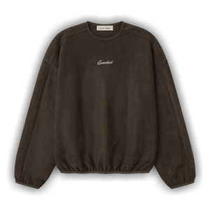 Fear of God Essentials Signature Modern Crewneck With Piping Sweatshirt 'Brown'