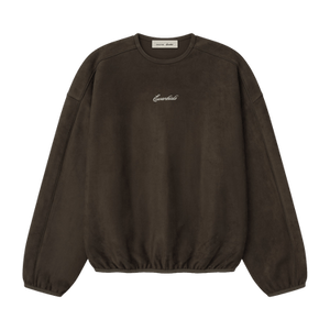 Fear of God Essentials Signature Modern Crewneck With Piping Sweatshirt 'Brown'