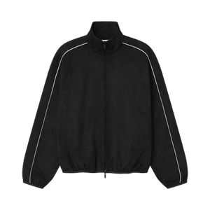 Fear of God Essentials Signature Modern Track With Piping Jacket 'Vintage Black'