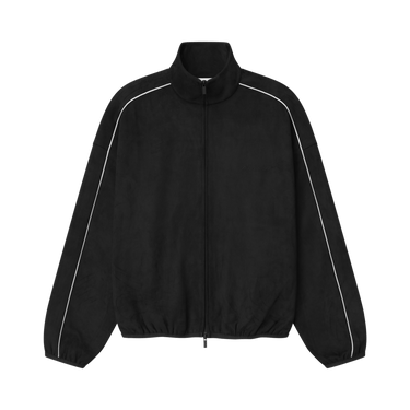 Fear of God Essentials Signature Modern Track With Piping Jacket 'Vintage Black'