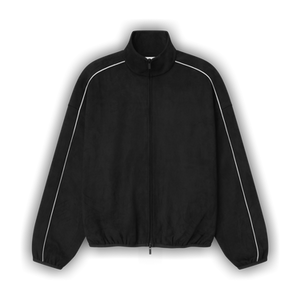 Fear of God Essentials Signature Modern Track With Piping Jacket 'Vintage Black'