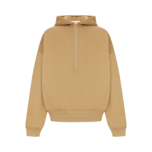 Fear of God Essentials Property Lounge Half Zip Hoodie 'Dune'