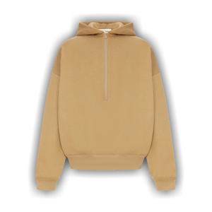 Fear of God Essentials Property Lounge Half Zip Hoodie 'Dune'