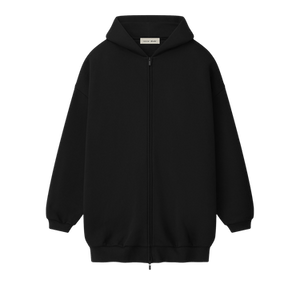 Fear of God Essentials Property Lounge Long Zip Hoodie 'Black'