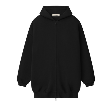 Fear of God Essentials Property Lounge Long Zip Hoodie 'Black'