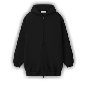 Fear of God Essentials Property Lounge Long Zip Hoodie 'Black'