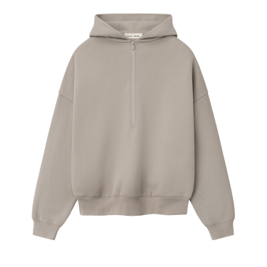 Fear of God Essentials Property Lounge Half Zip Hoodie 'Seal'