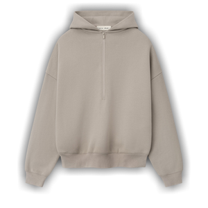 Fear of God Essentials Property Lounge Half Zip Hoodie 'Seal'