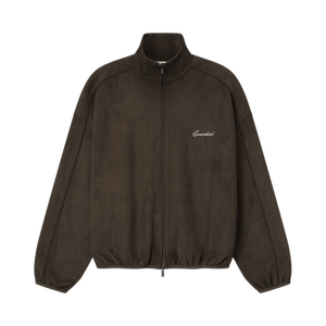 Fear of God Essentials Signature Modern Track With Piping Jacket 'Brown'