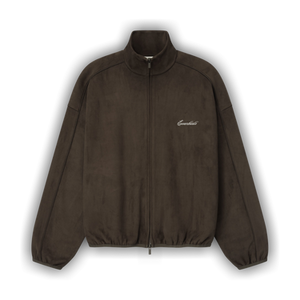 Fear of God Essentials Signature Modern Track With Piping Jacket 'Brown'