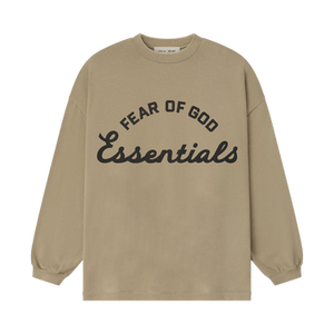 Fear of God Essentials 90's Long-Sleeve Tee 'Faded Dune'