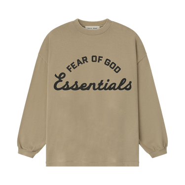Fear of God Essentials 90's Long-Sleeve Tee 'Faded Dune'
