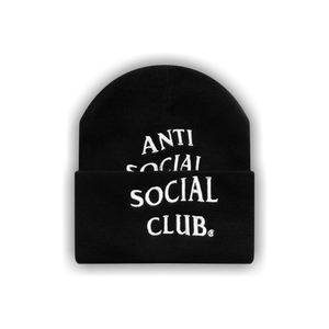 Anti Social Social Club Embroidered Beanie 'Black'