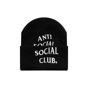 Anti Social Social Club Embroidered Beanie 'Black'