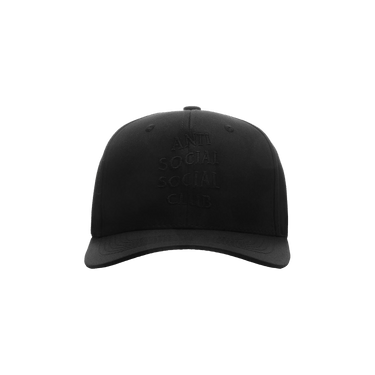 Anti Social Social Club Tonal Embroidered Cap 'Black'