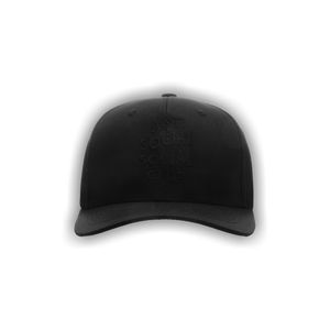 Anti Social Social Club Tonal Embroidered Cap 'Black'