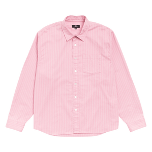 Stussy Oxford Shirt 'Pink Stripe'