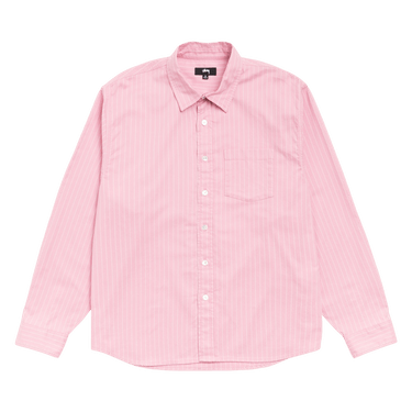 Stussy Oxford Shirt 'Pink Stripe'