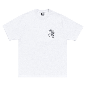 Stussy Tall Dice Tee 'Ash Heather'