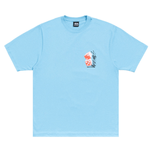 Stussy Tall Dice Tee 'Sky Blue'