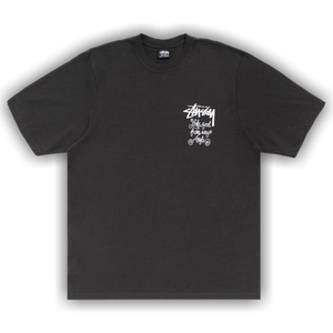 Stussy Any Angle Tee Pigment Dyed 'Faded Black'